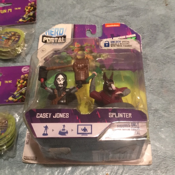 Teenage Mutant ninja Turtle Party Pk NEW Hero portal MegaBloks Cake pics Napkins - Picture 9 of 11